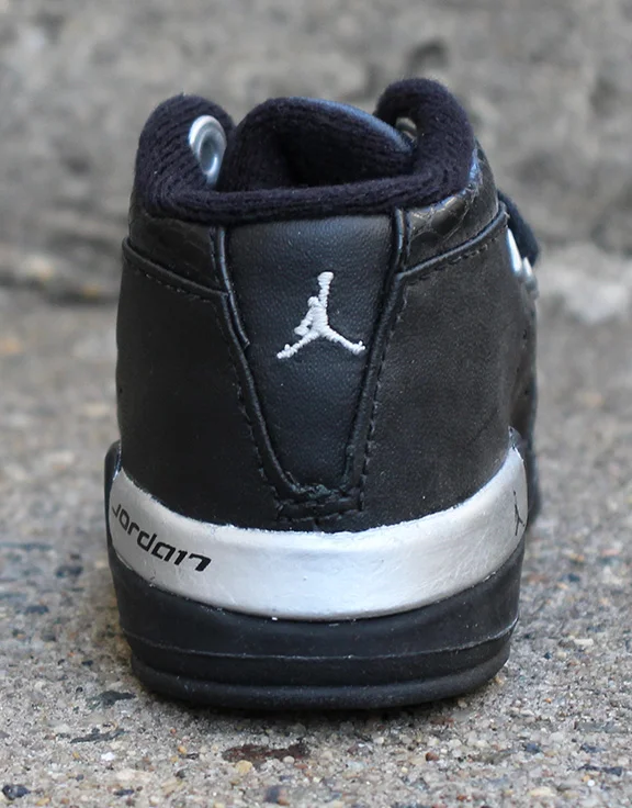 Baby Air Jordan 17 Black / Silver (Size 2c) DS — RootsBK